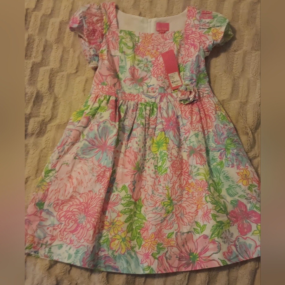 NWT Lilly Pulitzer Mini Katrina Dress Multi Paradise Found